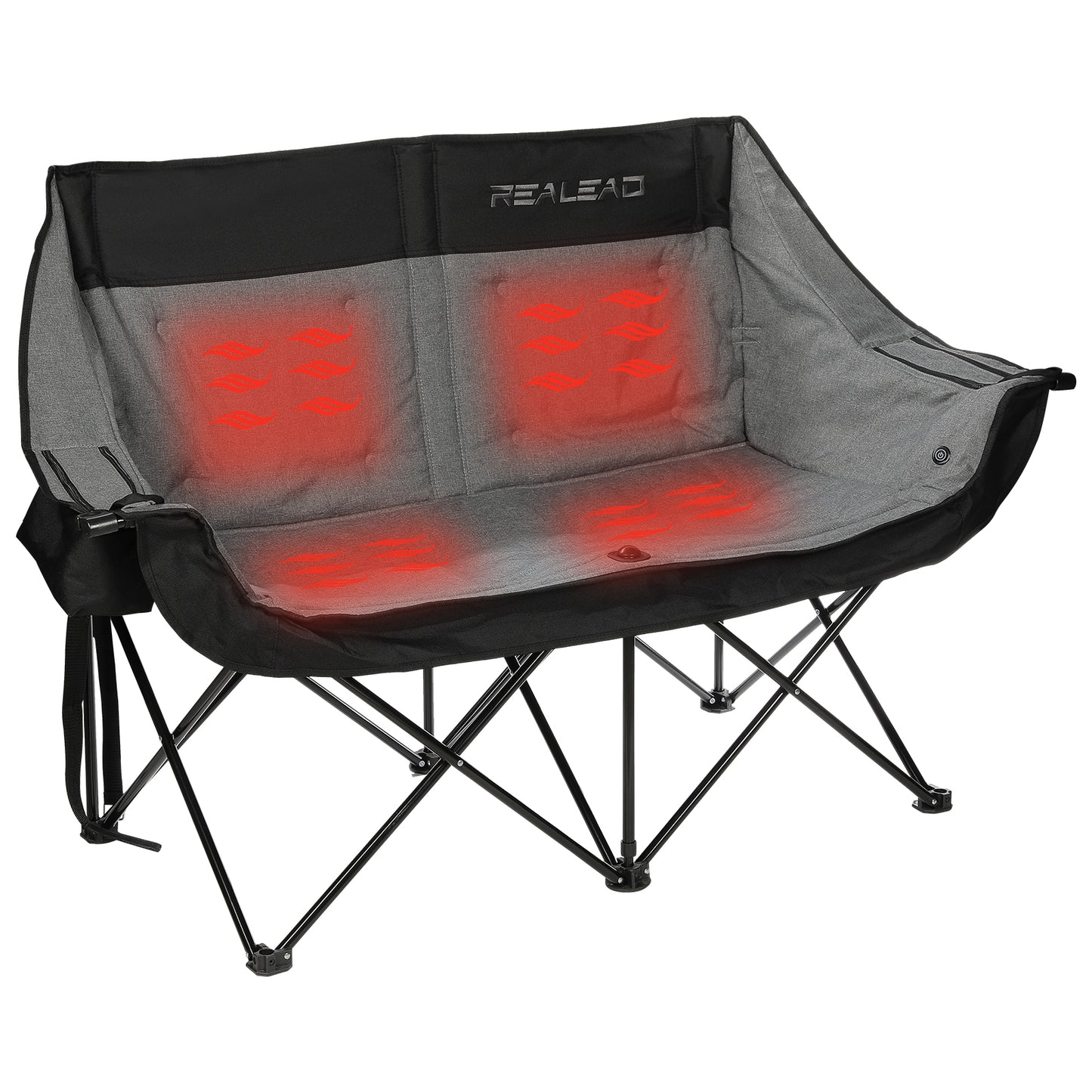 REALEAD Loveseat Heated Chair-Battery NOT Included