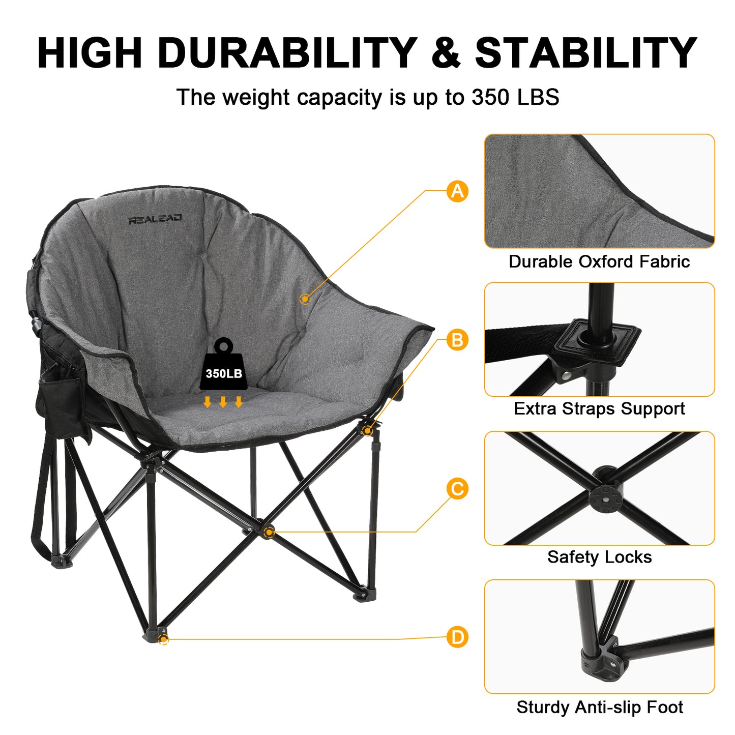 REALEAD Folding Chair